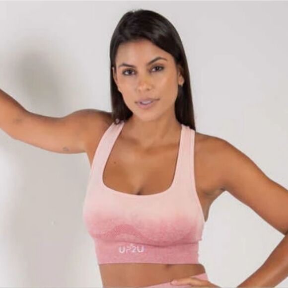 BRAND NEW I BELIEVE SPORT BRA WITH REMOVABLE PADDING - Picture 2 of 13
